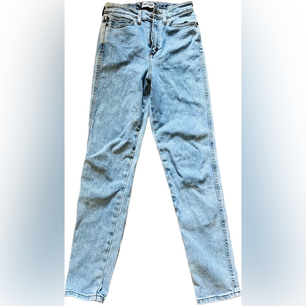 Smith + Rogue Women's No. 75 High Rise Skinny Denim